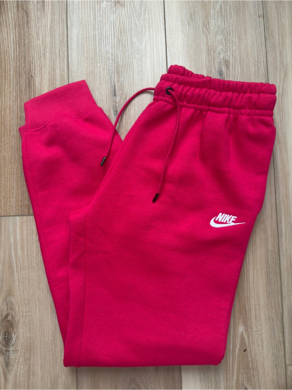 Nike  Hot Pink Fleece Jogger Pants
